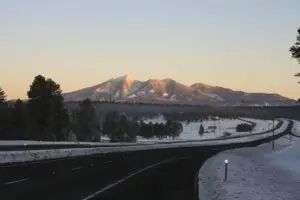 san francisco peaks, kachina village, arizona, flagstaff, highway, gray village, flagstaff, flagstaff, flagstaff, flagstaff, flagstaff